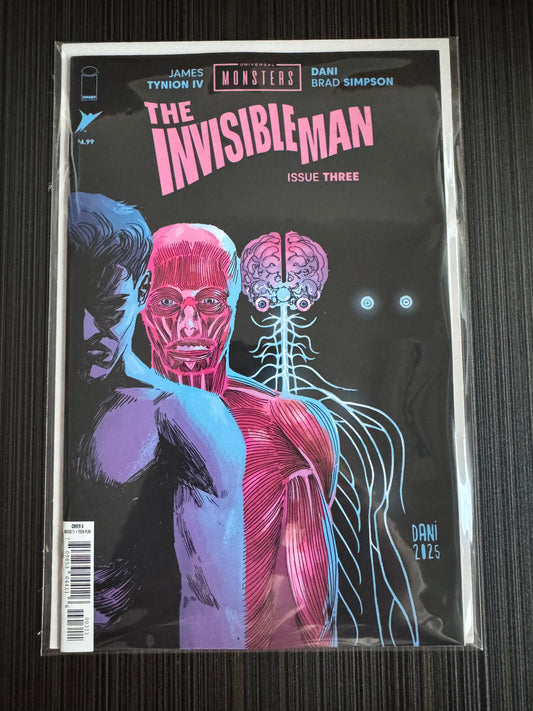Universal Monsters The Invisible Man #3 (of 4) Cover A Dani & Brad Simpson