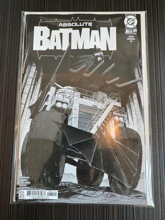 Absolute Batman 2025 Annual #1 (One Shot) Cover B Nick Dragotta Card Stock Variant