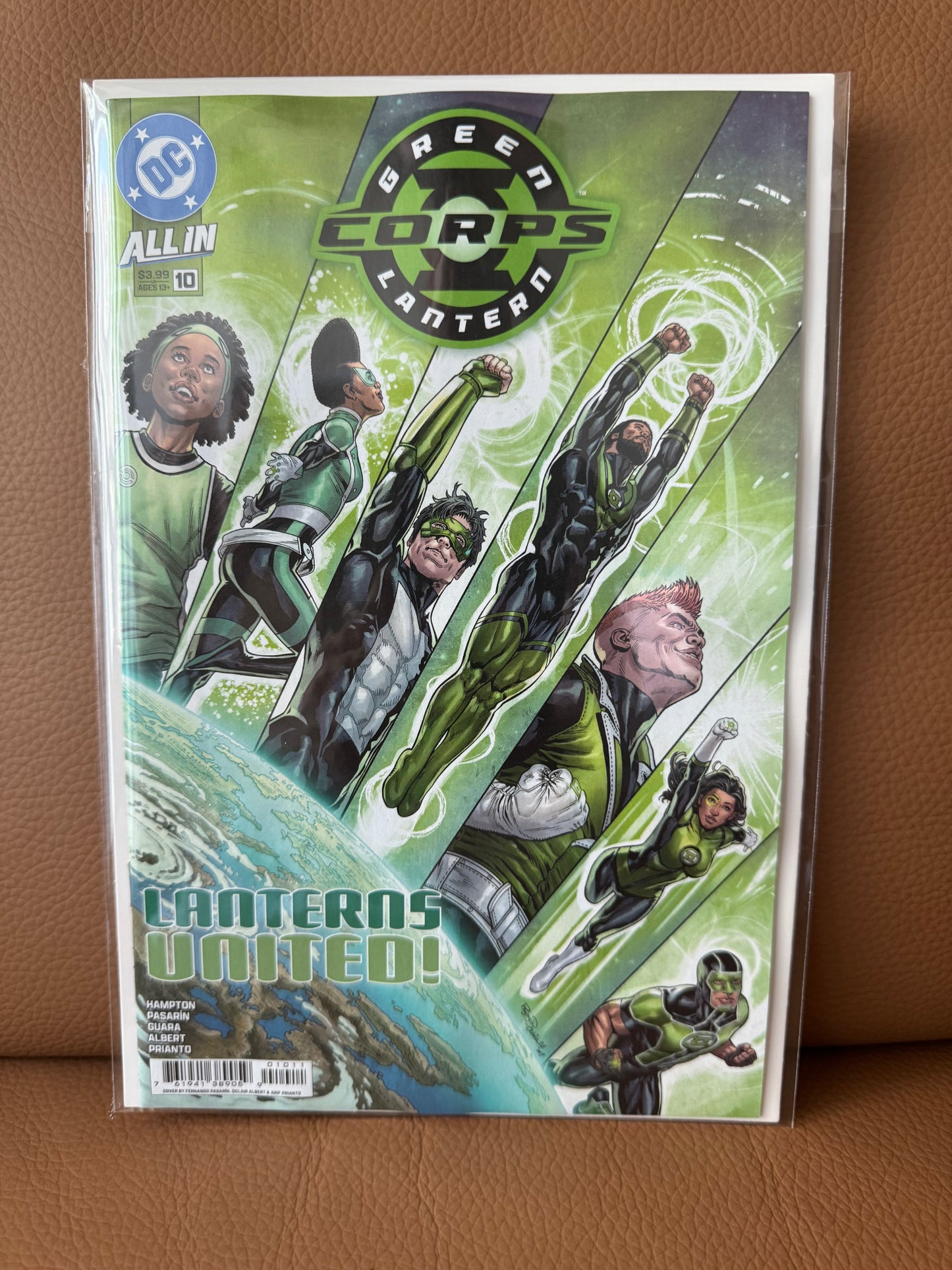 绿灯军团 #10 A 封面 Fernando Pasarin & Oclair Albert | 2025 年 11 月 11 日