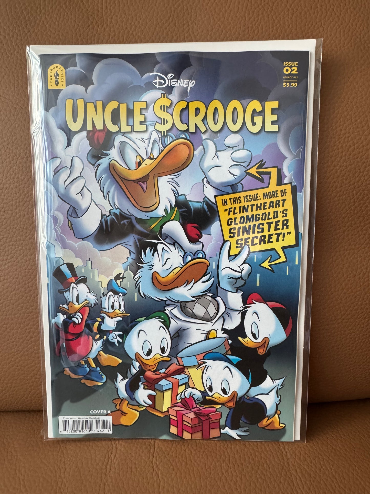 Uncle Scrooge Flintheart Glomgolds Sinister Secret #2 (of 3) Cover A Henrieke Goorhuis