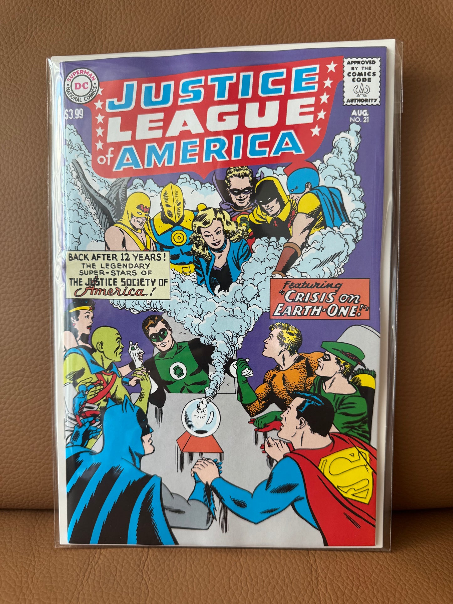 Justice League of America #21 Facsimile Edition Cover A Mike Sekowsky