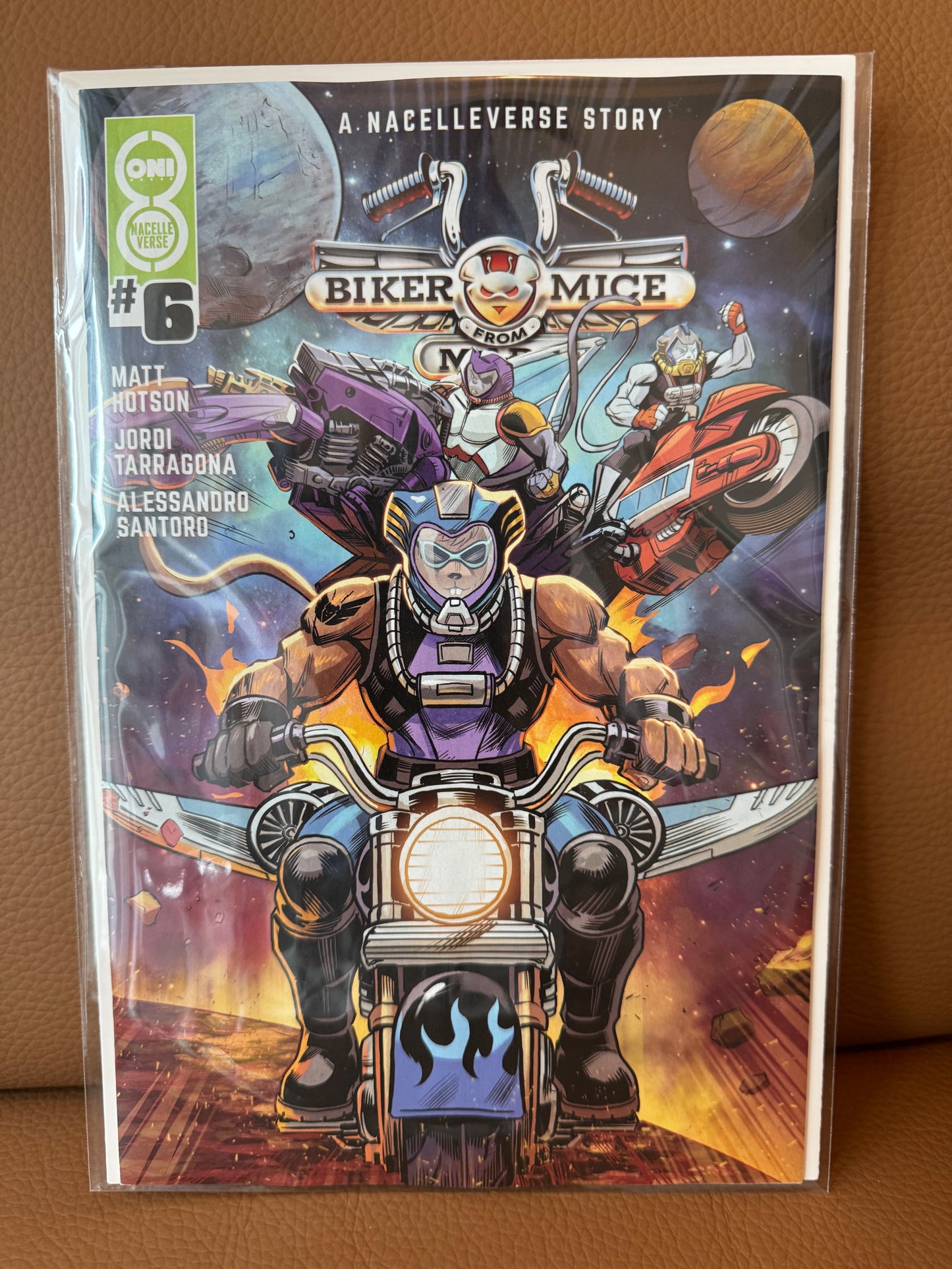 来自火星的摩托鼠 (2025) #6 封面 A Edu Souza | 2025 年 11 月 26 日