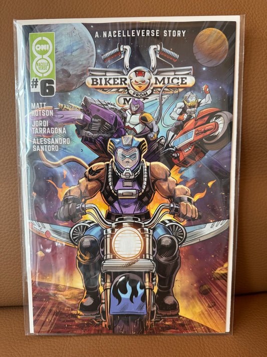 來自火星的摩托鼠 (2025) #6 封面 A Edu Souza | 2025 年 11 月 26 日