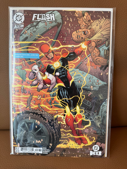 Flash #27 Cover C Steve Skroce Card Stock Variant (DC K.O.)