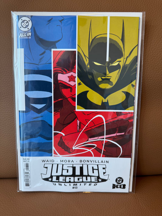 正義聯盟無限 #13 B 封面 Marcos Martin 卡片紙變體 (DC KO) | 2025 年 11 月 25 日