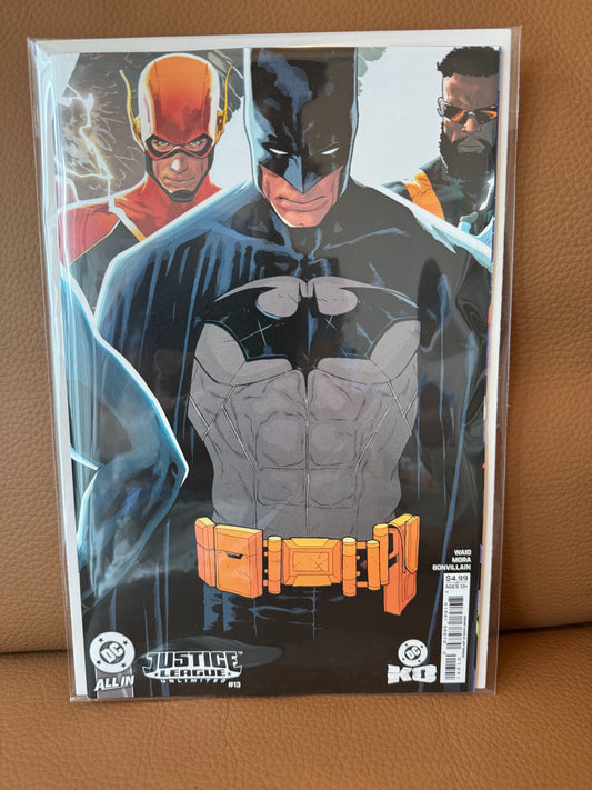 正義聯盟無限 #13 封面 D Jeff Spokes 卡片紙變體 (DC KO) | 2025 年 11 月 25 日