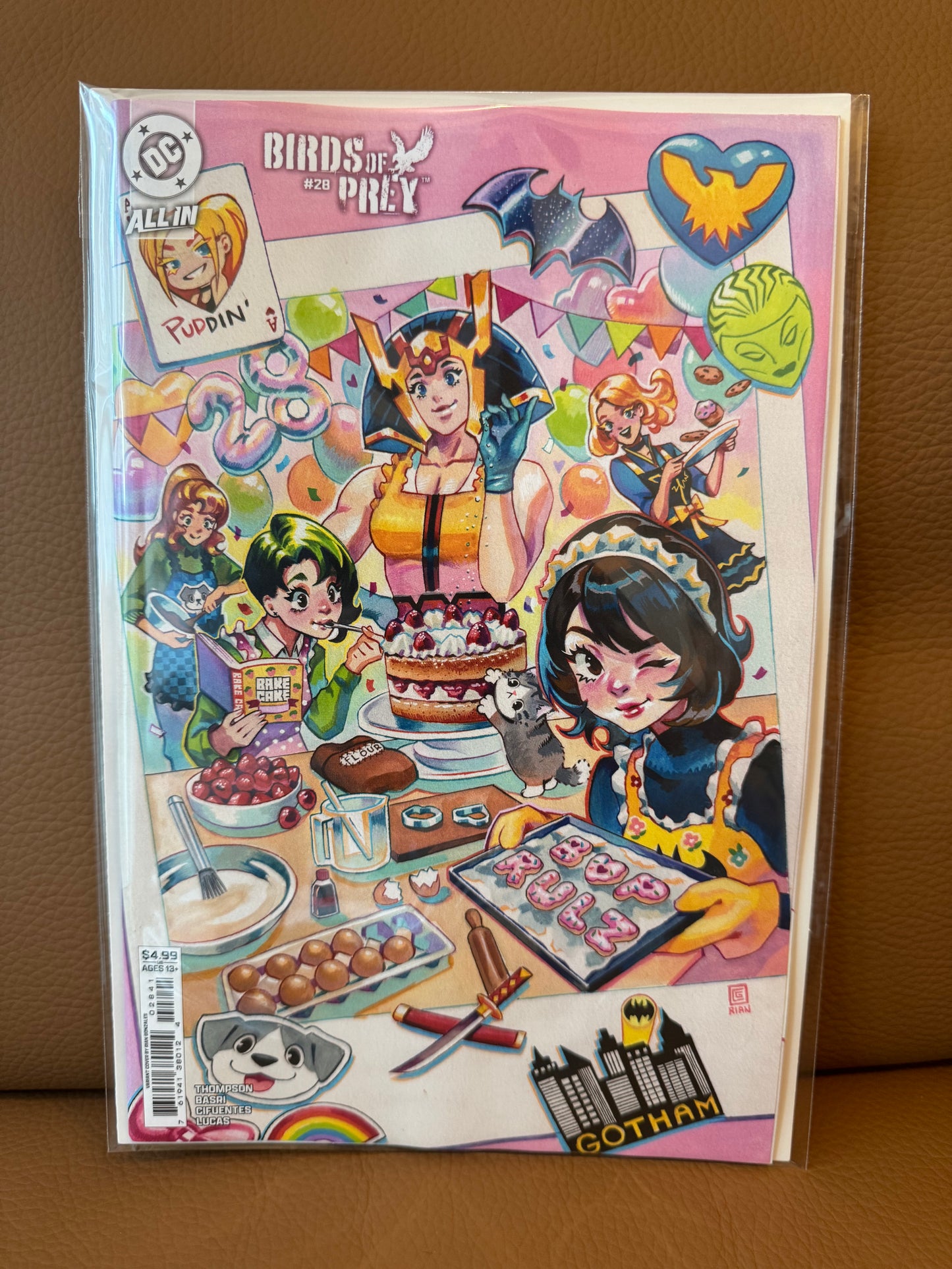 Birds of Prey #28 Cover D Rian Gonzales Card Stock Variant