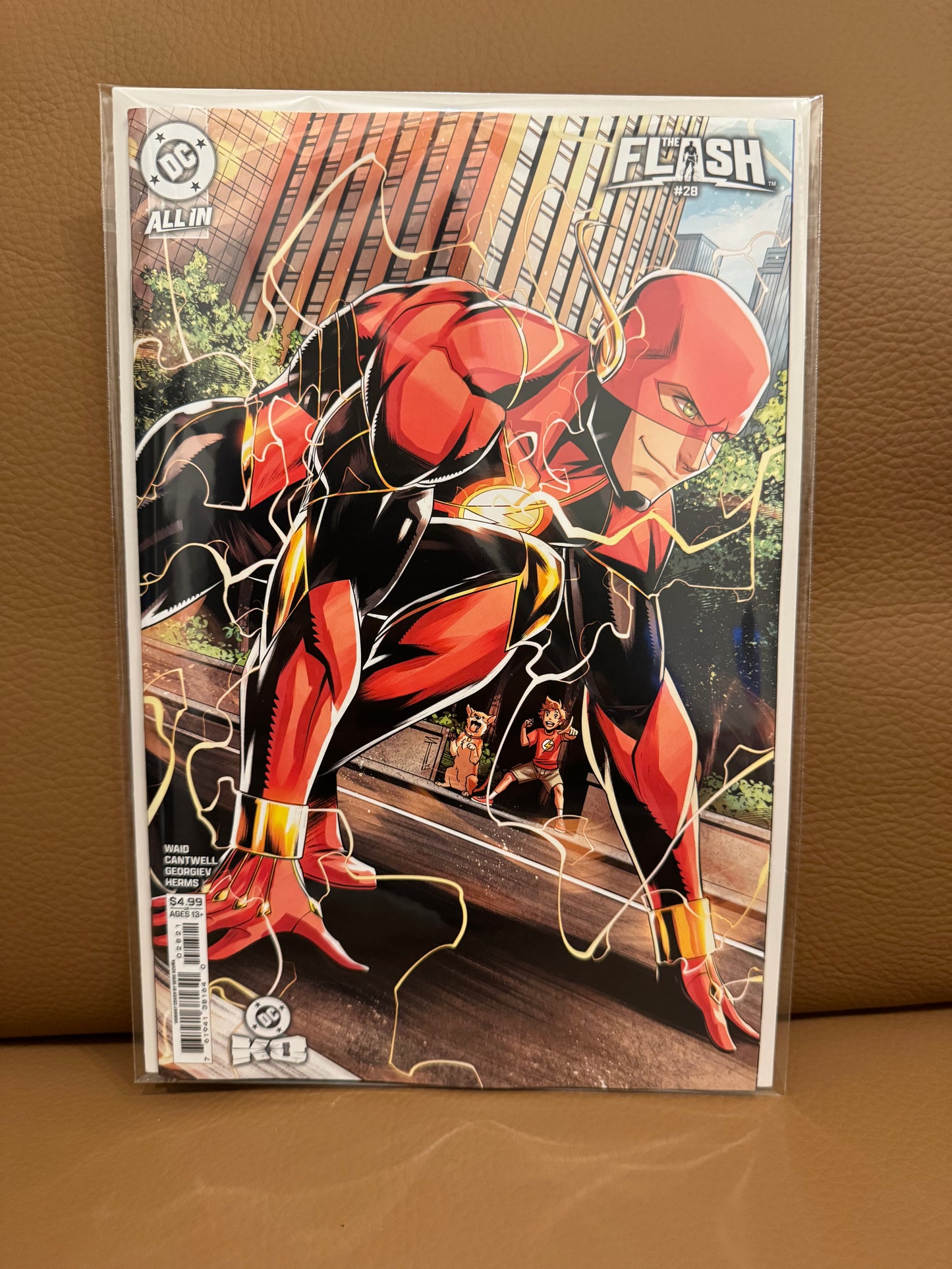 Flash #28 Cover C Serg Acuna Card Stock Var (DC K.O.)