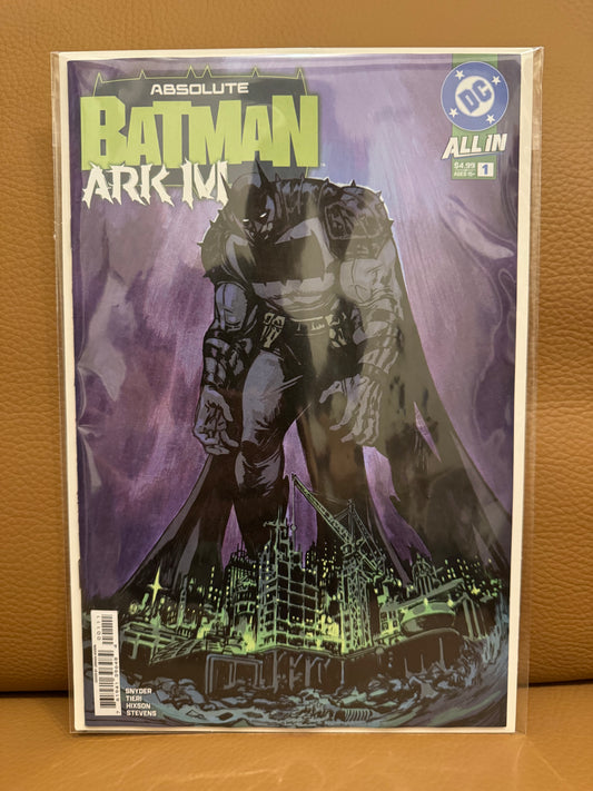Absolute Batman Ark-M Special #1 (One Shot) Cover A Joshua Hixson
