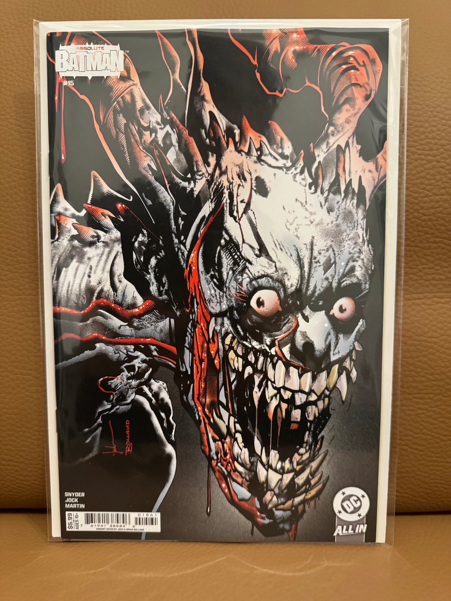 Absolute Batman #15 Cover D Brian Bolland Jock Card Stock Variant