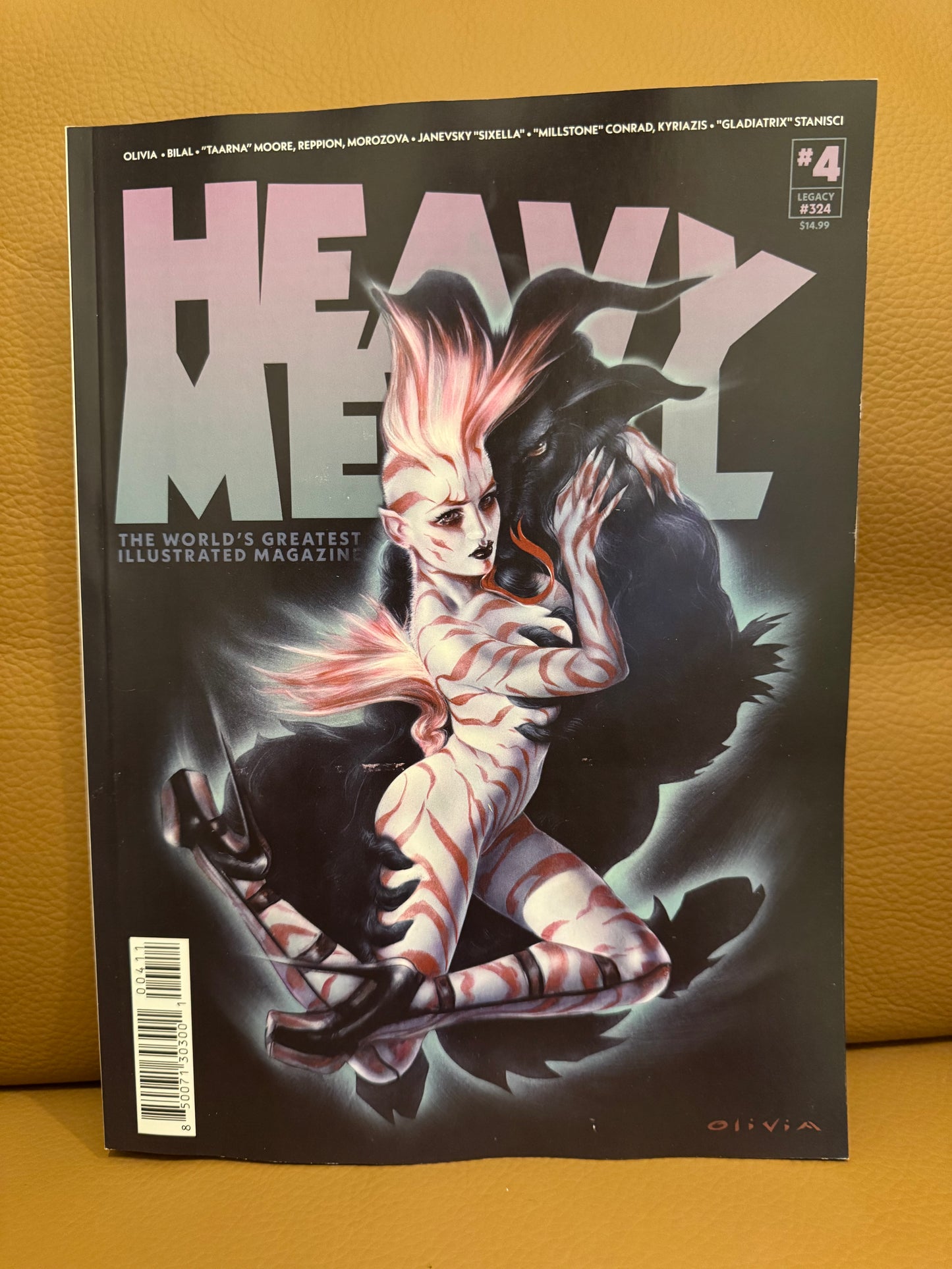 Heavy Metal Magazine #4 Cover A Olivia De Berardinis (MR)