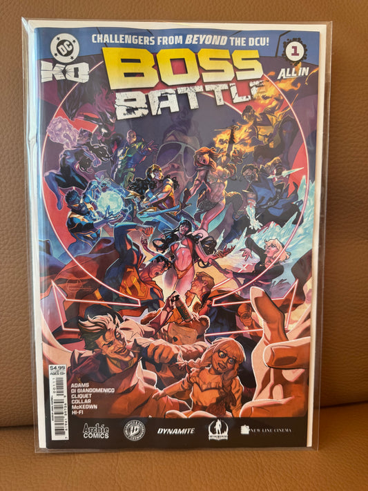 DC K.O. Boss Battle #1 (One Shot) Cover A Jeff Spokes