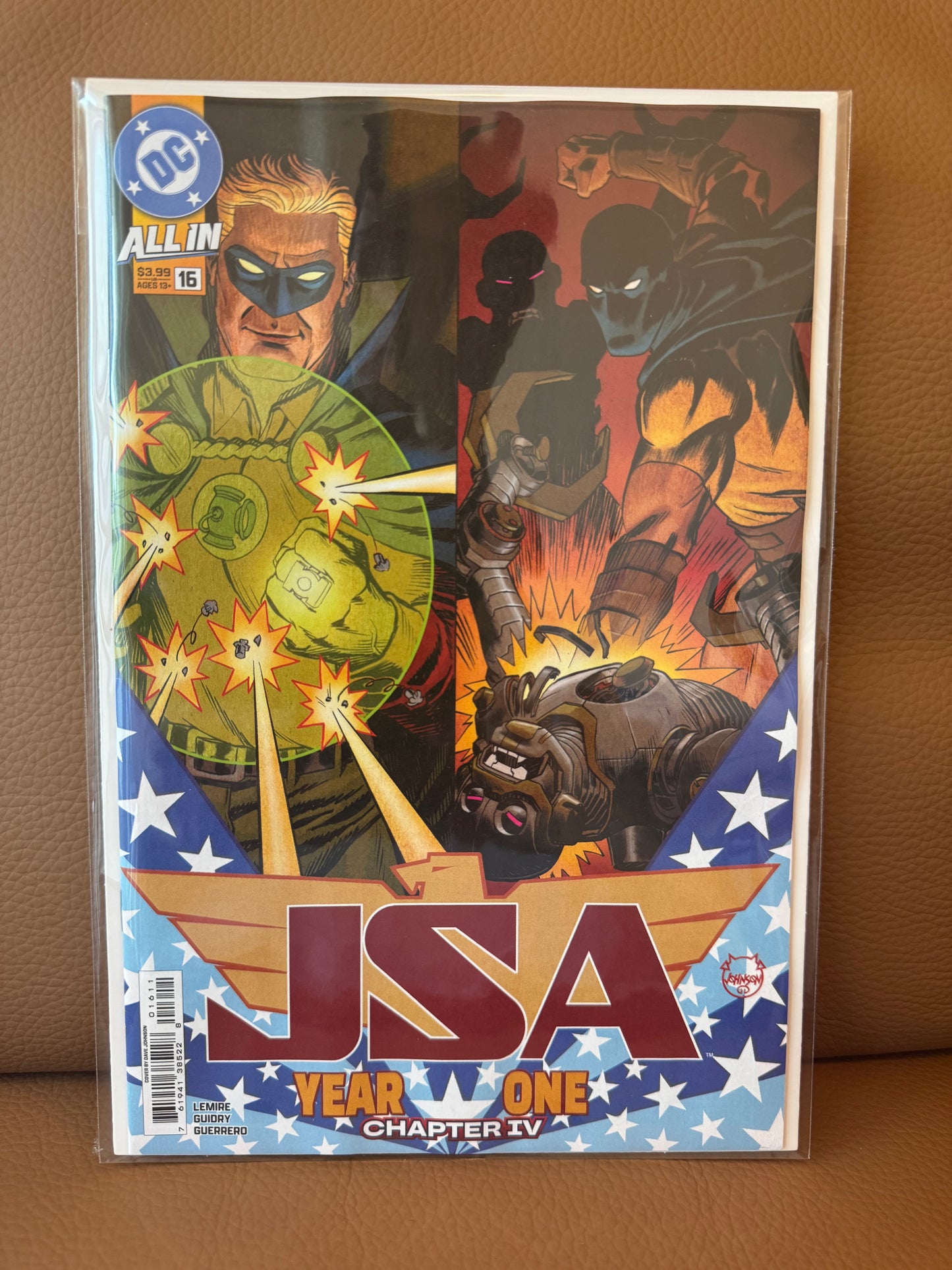 JSA #16 Cover A Dave Johnson
