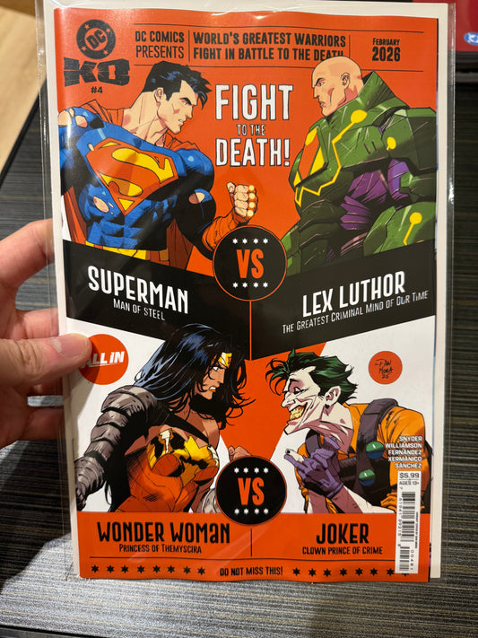 DC KO #4(共5期)封面G Dan Mora 卡纸变体版