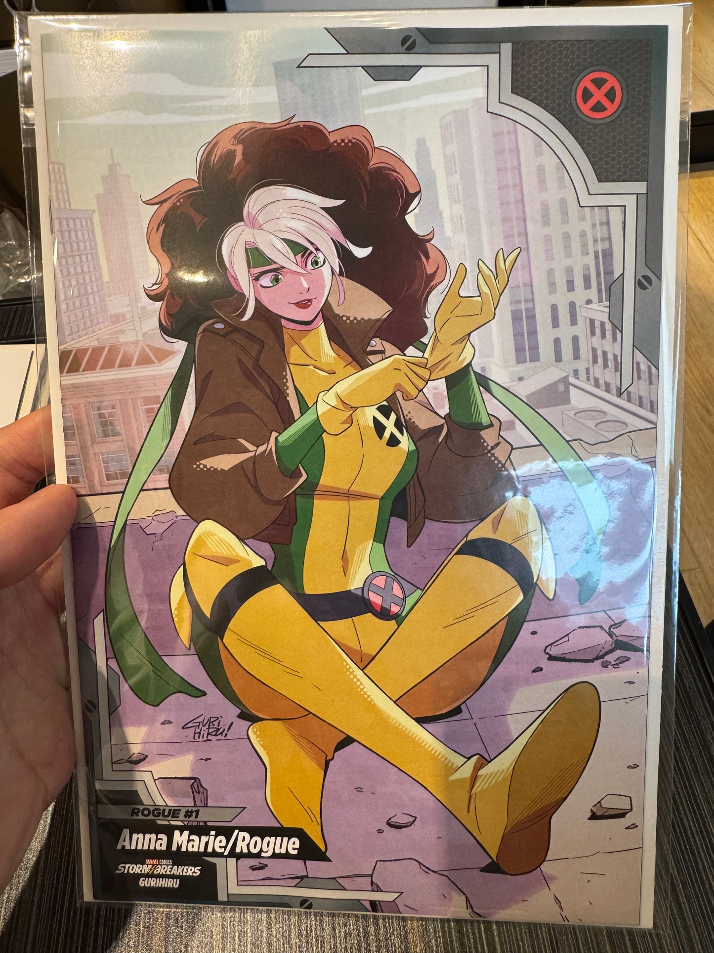 Rogue #1 Gurihiru X-Men Trading Card Variant