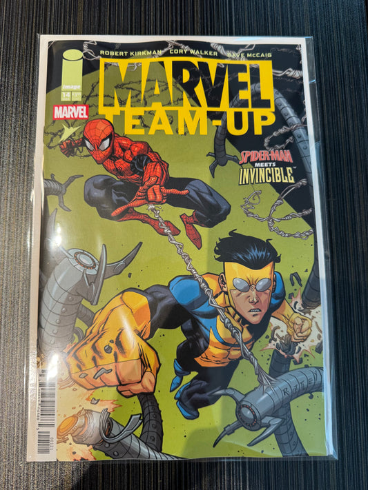 Marvel Teamup #14 Facsimile Edition Cover B Ryan Ottley & Dave Mccaig Variant