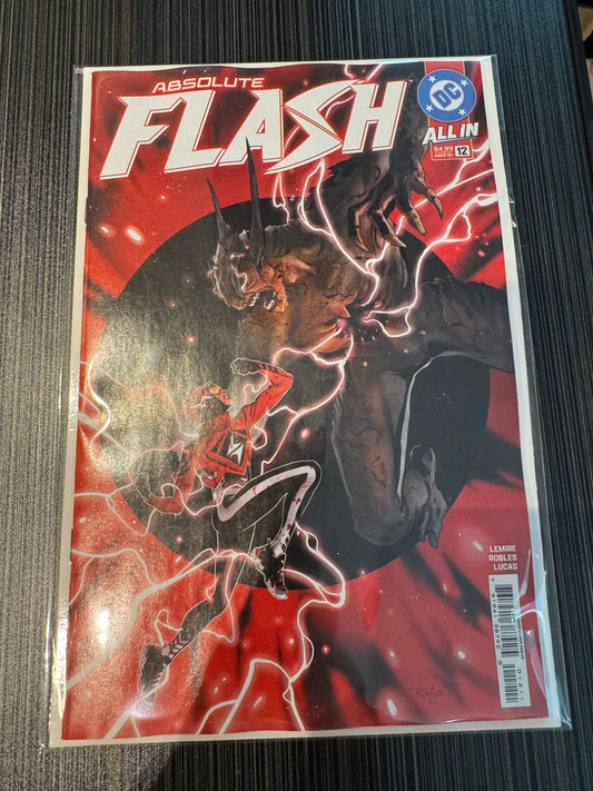 《絕對閃電俠》第12期封面A 尼克羅伯斯 | 2026年3月3日