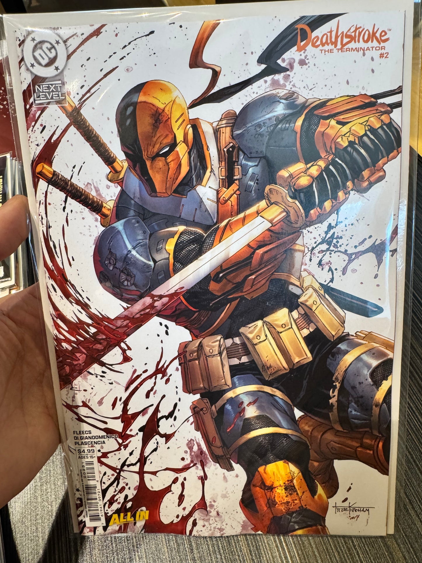 Deathstroke The Terminator #2 Cover C Tyler Kirkham Card Stock Variant