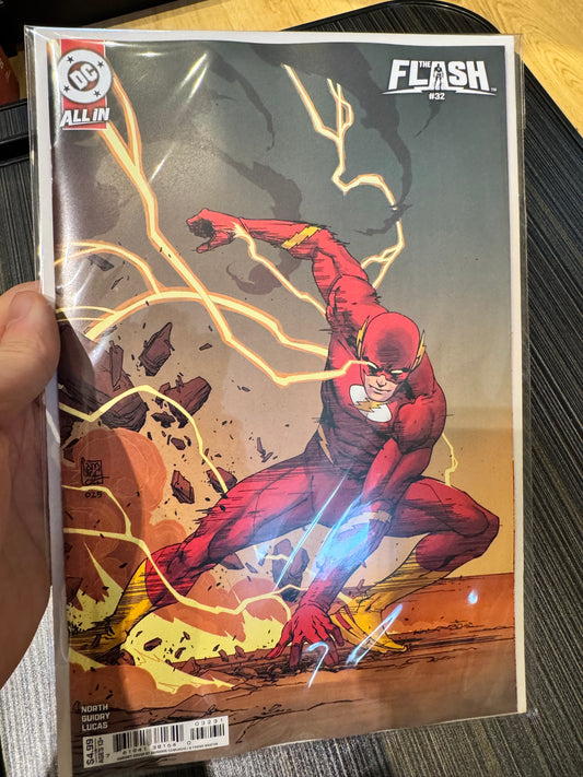 Flash #32 Cover C Giuseppe Camuncoli Card Stock Variant