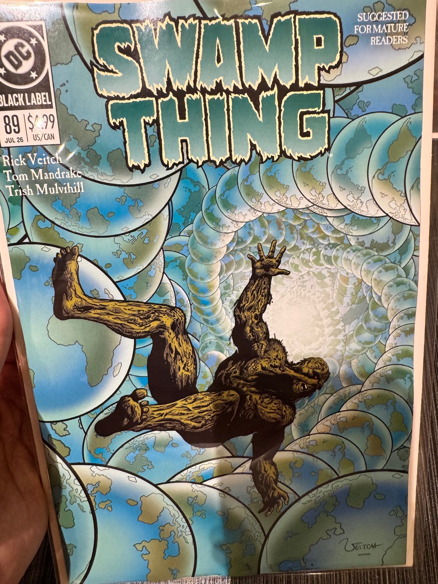 Swamp Thing 1989 #2 (of 4) Cover A Rick Veitch (MR)