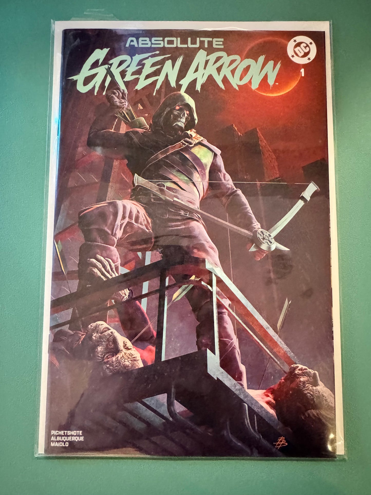 ABSOLUTE GREEN ARROW #1 BJORN BARENDS FANEXPO PHILLY TRADE DRESS (EXCLUSIVE) - May 2026