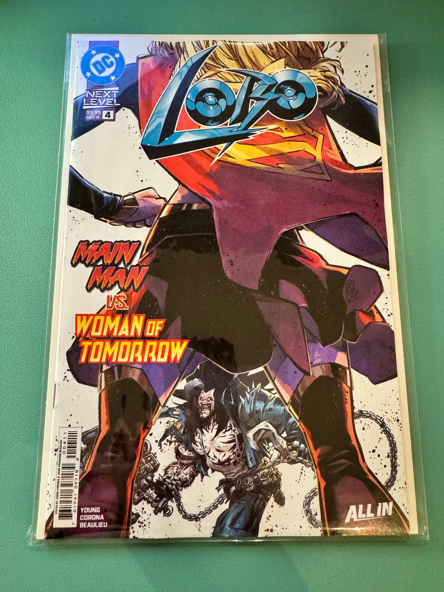 《恶狼》(Lobo)第4期 封面A 作者:豪尔赫·科罗纳 | 2026年6月16日
