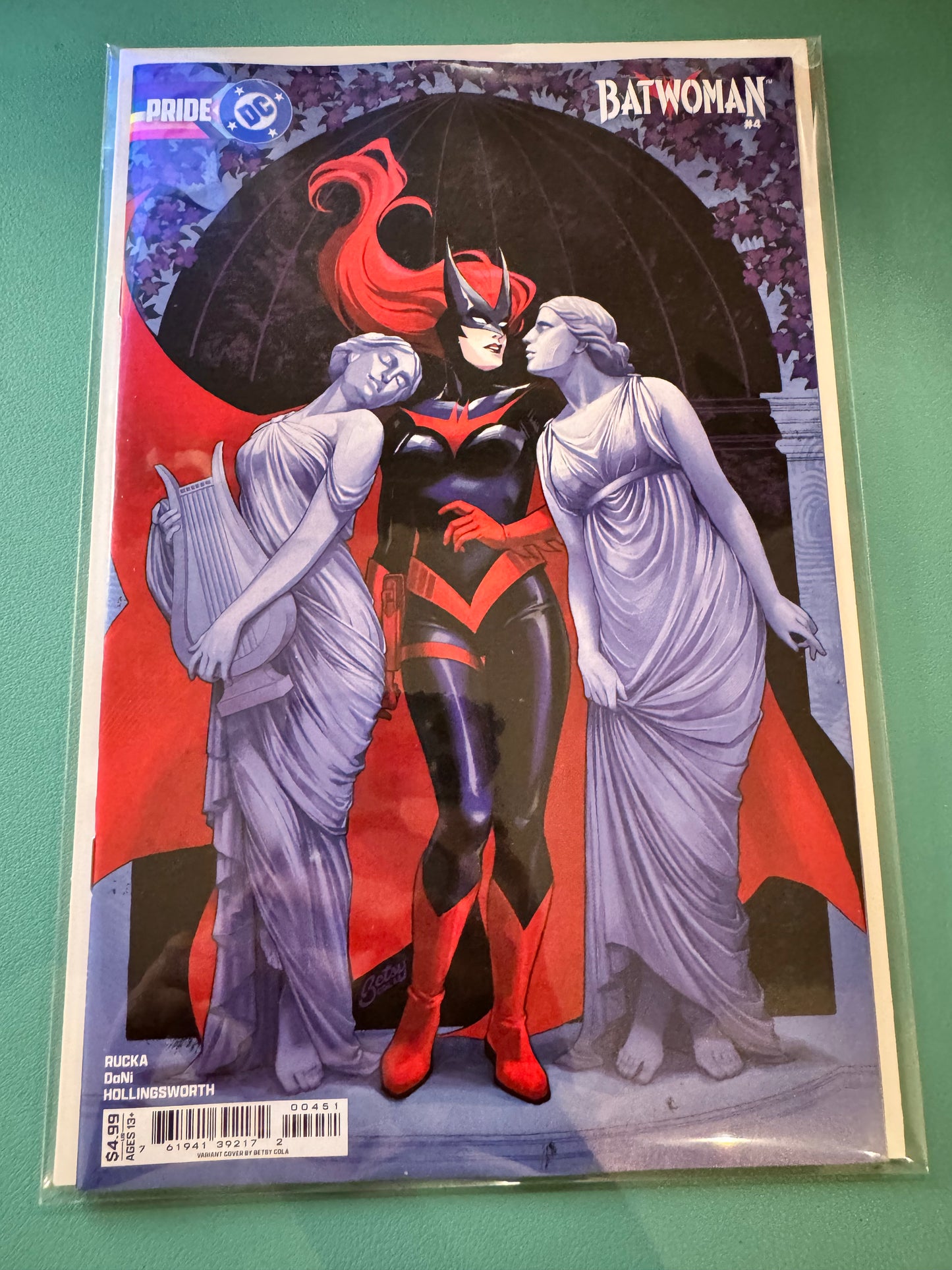 Batwoman #4 Cover E Betsy Cola DC Pride Card Stock Variant
