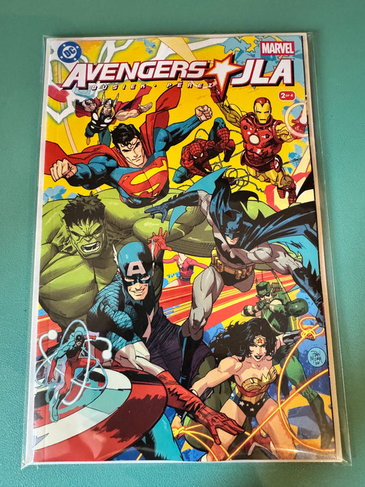 Avengers JLA #2 (of 4) Facsimile Edition Cover B Dan Mora Variant