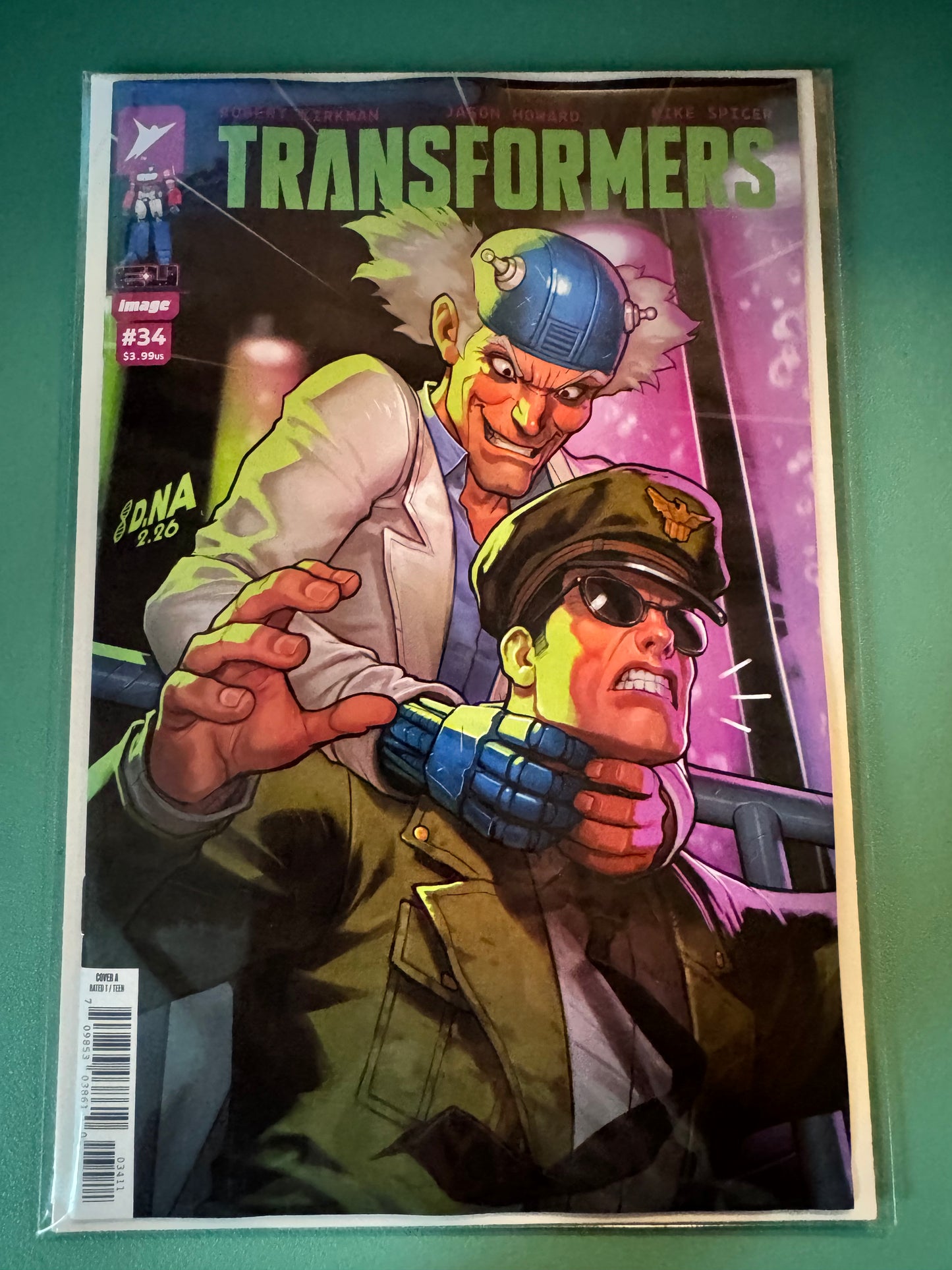 Transformers #34 Cover A David Nakayama