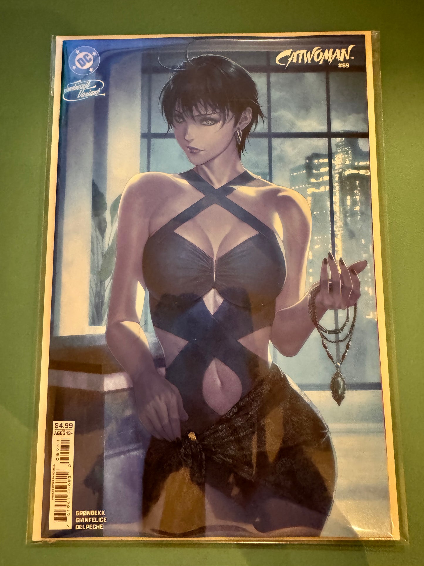 Catwoman #89 Cover E Homare Swimsuit Card Stock Variant