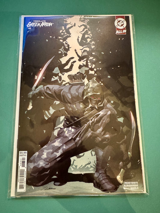 Absolute Green Arrow #3 (of 6) 封面 B Gerald Parel 卡紙變體 | 2026年7月14日