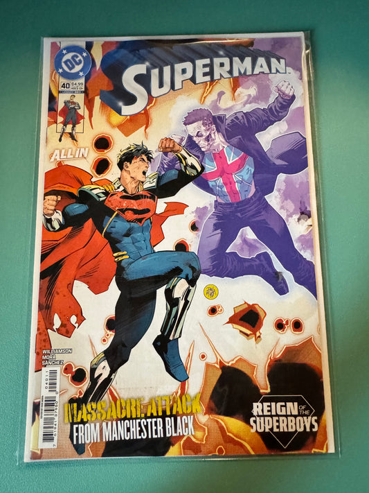 Superman #40 Cover A Dan Mora