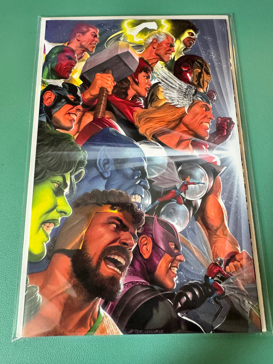 JLA/Avengers #3 Facsimile Edition Alex Ross 2-Part Connecting Variant A