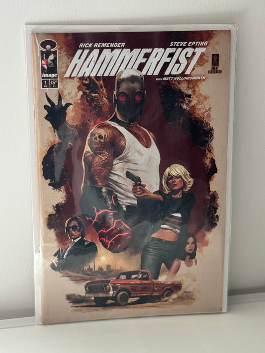 Hammerfist #1 封面 A Steve Epting (MR)