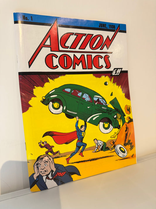 《動作漫畫》#1 復刻版 封面 A Joe Shuster (2026)