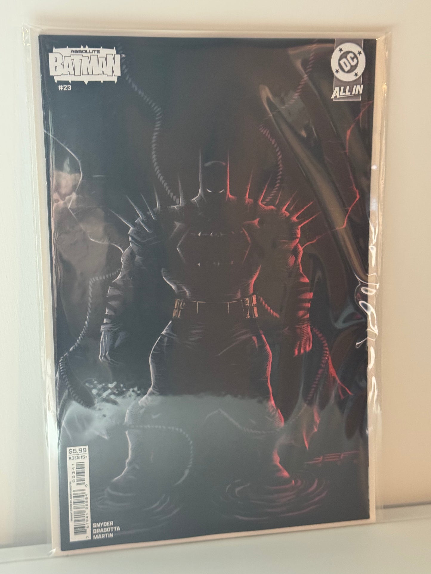 絕對蝙蝠俠 #23 Cvr D Juan Ferreyra 咭紙封面版