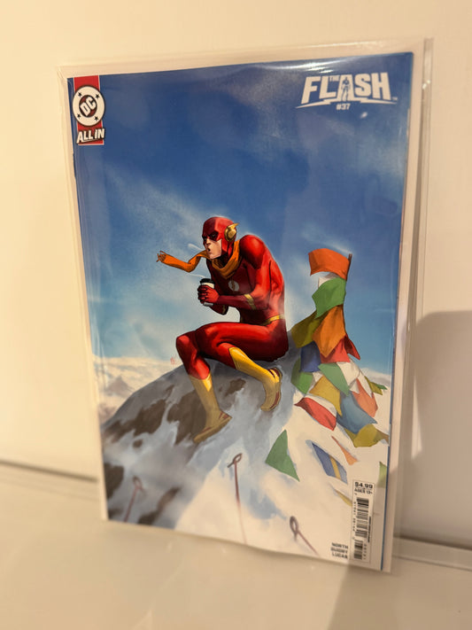 Flash #37 Cvr B Ejikure Card Stock Variant