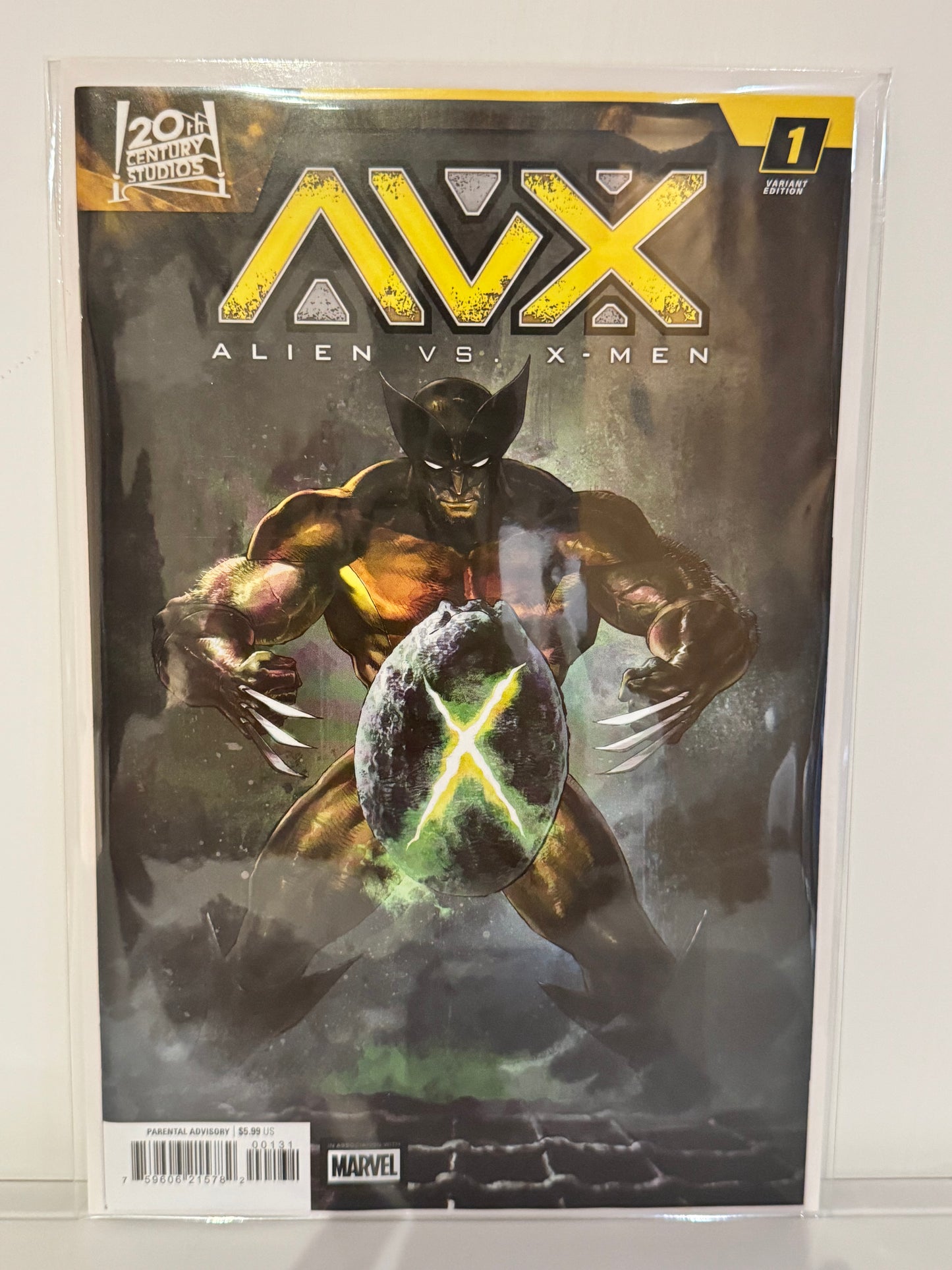Alien vs. X-Men #1 Alan Quah Poster Homage Variant