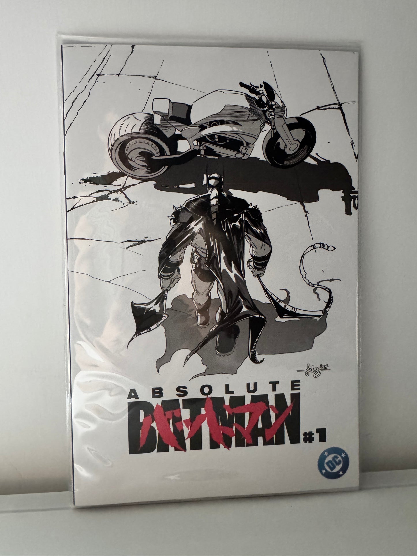 ABSOLUTE BATMAN #1 JAVIER FERNANDEZ B/W JAPAN EDITION 2026 (EXCLUSIVE)