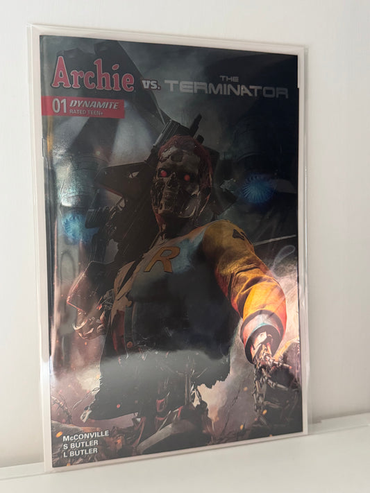 Archie vs The Terminator #1 Cvr E Bjorn Barends Foil Var (October 2026)