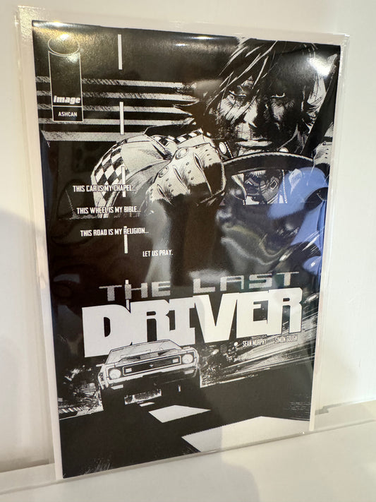 Last Driver Ashcan #1 Sean Murphy Black & White Variant