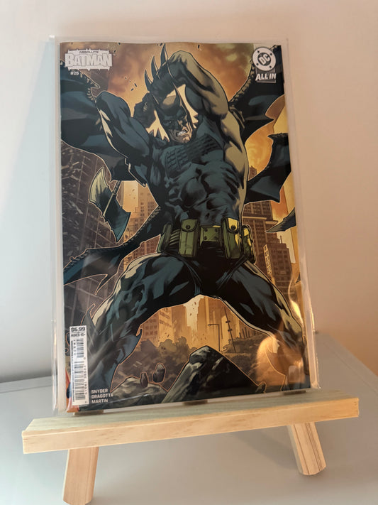 绝对蝙蝠侠 #25 Cvr D Bryan Hitch 系列封面卡纸变体 | 2026年10月27日