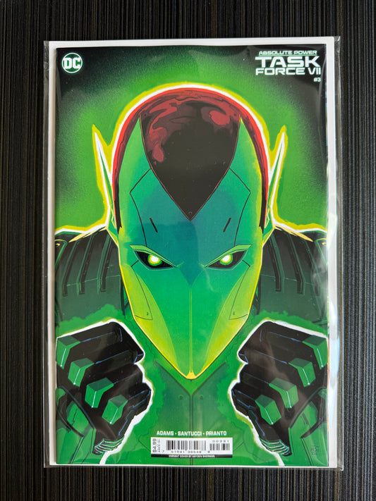 Absolute Power Task Force VII #3 (of 7) Cover B Hayden Sherman Card Stock Variant
