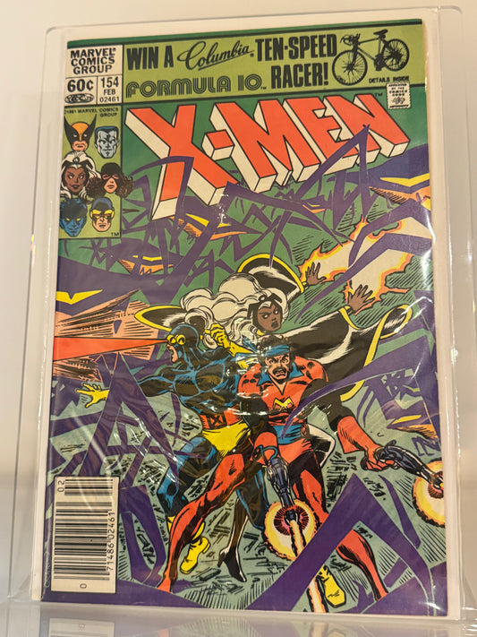 Uncanny X-Men #154 (1981) Newstand