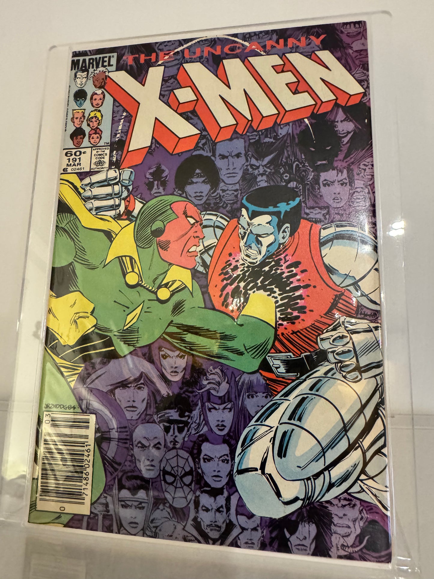 Uncanny X-Men #191 (1985) Newsstand