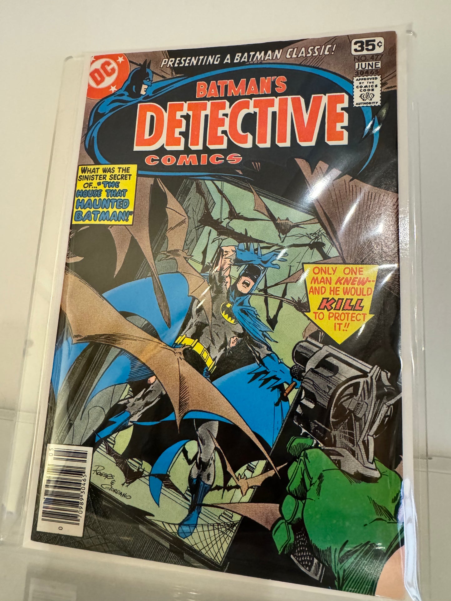 Detective Comics #477 (1978) - Key Issue! 1st appearance of Preston Payne, the third Clayface!