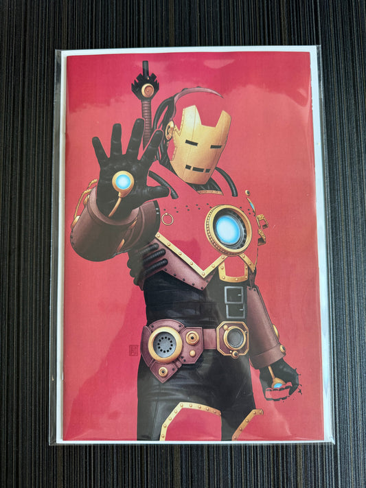 Iron Man #1 John Tyler Christopher Negative Space Virgin Variant