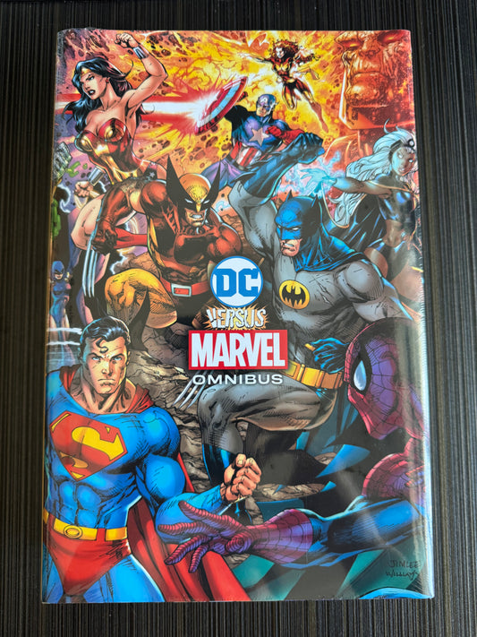 DC versus Marvel Omnibus Hardcover Direct Market Exclusive Jim Lee & Scott Williams Wraparound Variant