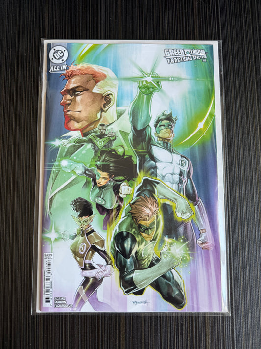 Green Lantern Fractured Spectrum #1 (One Shot) Cover B Stephen Segovia Card Stock Variant