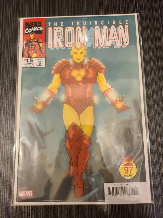 Invincible Iron Man #15 Phil Noto Marvel 97 Variant (Vol 5, 2022-2024)